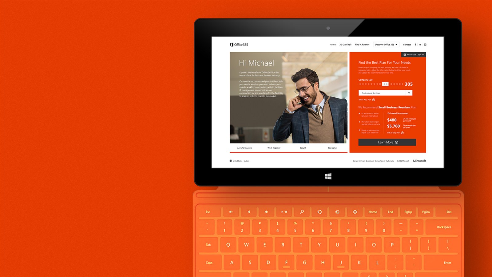 microsoft office personal trial